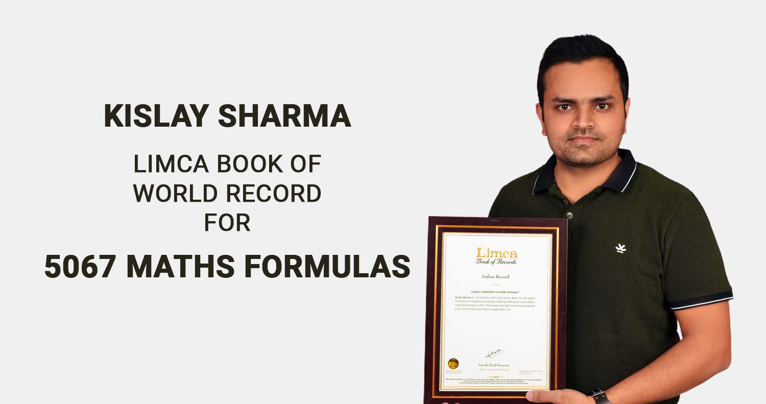 Kislay Sharma Created Limca Book of World Record with 5067 Maths